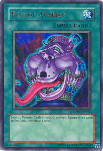 Pot of Avarice - DR04-EN097 Ultra Rare Unlimited