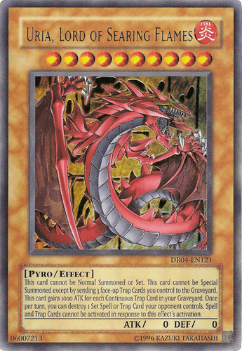 Uria, Lord of Searing Flames - DR04-EN121 Ultra Rare Unlimited