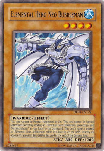 Elemental HERO Neo Bubbleman - DR04-EN124 Common Unlimited
