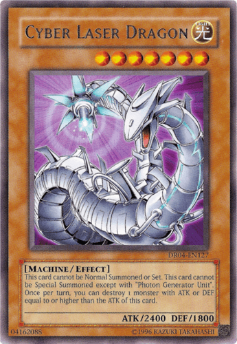Cyber Laser Dragon - DR04-EN127 Rare Unlimited
