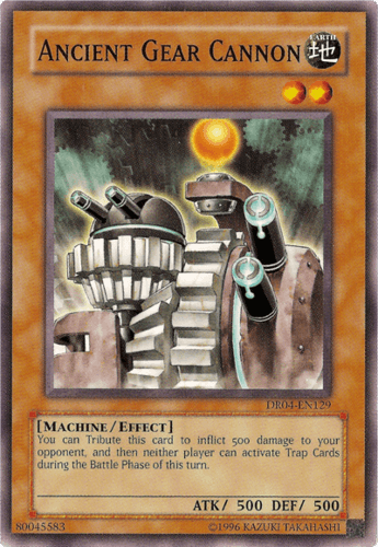 Ancient Gear Cannon - DR04-EN129 Common Unlimited