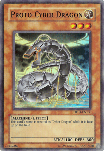 Proto-Cyber Dragon - DR04-EN130 Super Rare Unlimited