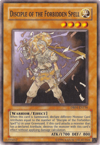 Disciple of the Forbidden Spell - DR04-EN136 Common Unlimited