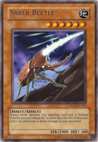 Saber Beetle - DR04-EN143 Rare Unlimited