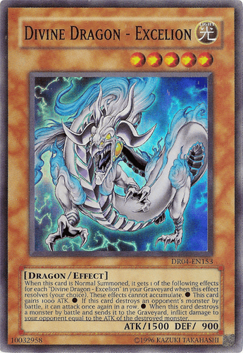 Divine Dragon - Excelion - DR04-EN153 Super Rare Unlimited