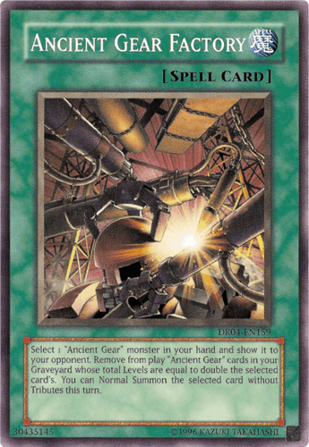 Ancient Gear Factory - DR04-EN159 Common Unlimited