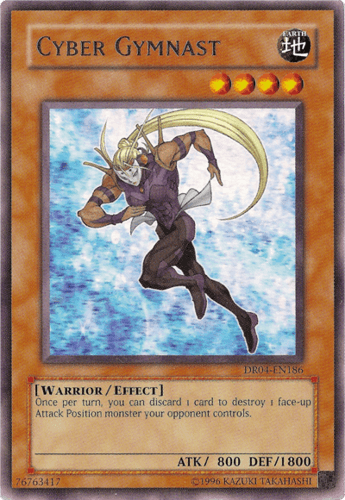 Cyber Gymnast - DR04-EN186 Rare Unlimited