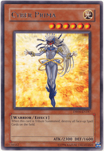 Cyber Prima - DR04-EN187 Rare Unlimited