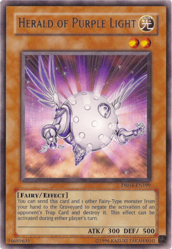 Herald of Purple Light - DR04-EN199 Rare Unlimited