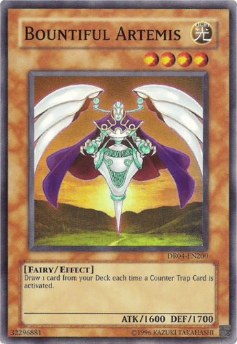 Bountiful Artemis - DR04-EN200 Super Rare Unlimited