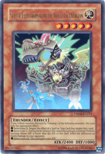 Super-Electromagnetic Voltech Dragon - DR04-EN211 Ultra Rare Unlimited