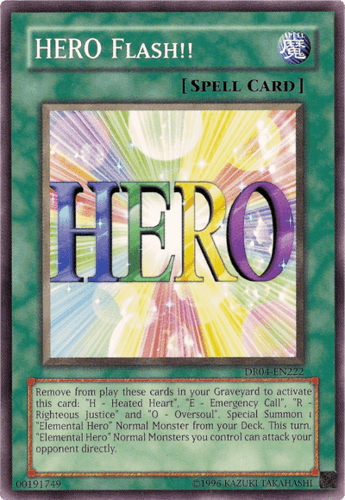 Hero Flash!! - DR04-EN222 Common Unlimited