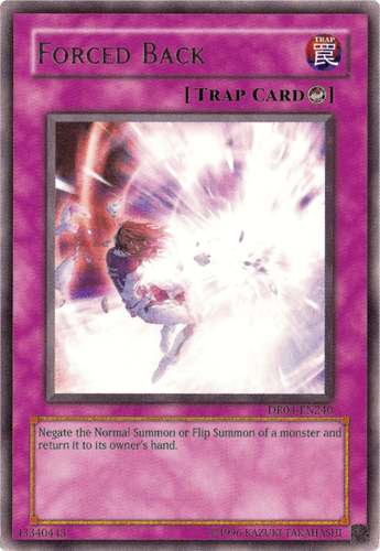 Forced Back - DR04-EN240 Rare Unlimited