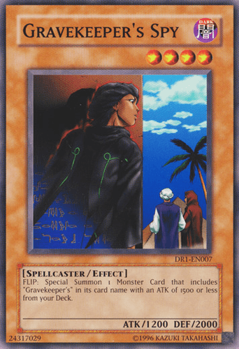 Gravekeeper's Spy - DR1-EN007 Common Unlimited