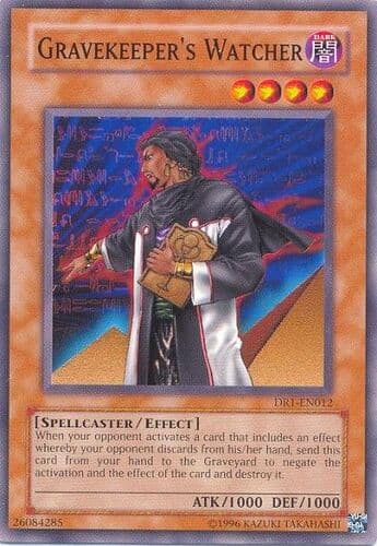 Gravekeeper's Watcher - DR1-EN012 Common Unlimited