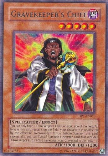 Gravekeeper's Chief - DR1-EN013 Rare Unlimited
