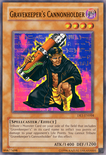 Gravekeeper's Cannonholder - DR1-EN014 Common Unlimited