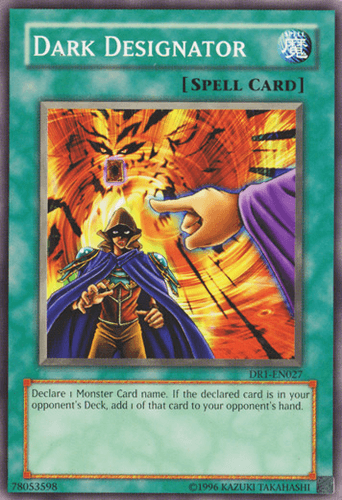 Dark Designator - DR1-EN027 Common Unlimited