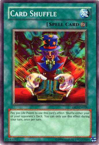 Card Shuffle - DR1-EN028 Common Unlimited