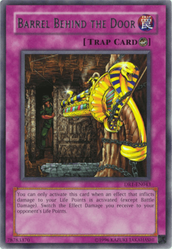 Barrel Behind the Door - DR1-EN043 Rare Unlimited
