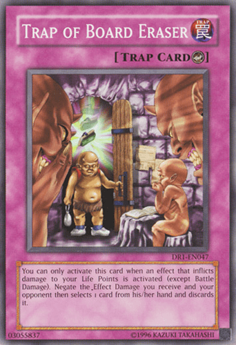 Trap of Board Eraser - DR1-EN047 Common Unlimited