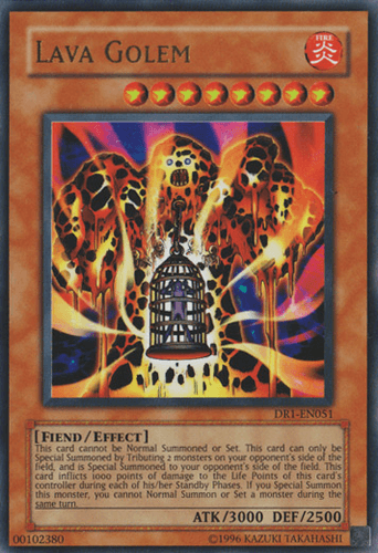 Lava Golem - DR1-EN051 Ultra Rare Unlimited