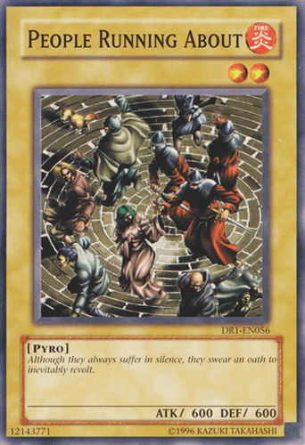 People Running About - DR1-EN056 Common Unlimited