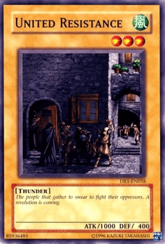 United Resistance - DR1-EN058 Common Unlimited