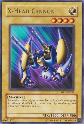 X-Head Cannon - DR1-EN059 Rare Unlimited