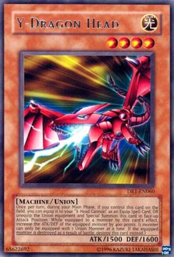Y-Dragon Head - DR1-EN060 Rare Unlimited