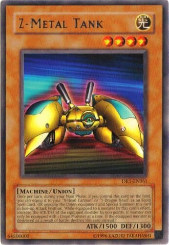 Z-Metal Tank - DR1-EN061 Rare Unlimited