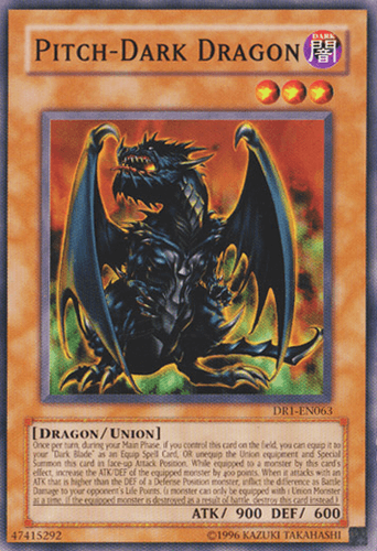 Pitch-Dark Dragon - DR1-EN063 Common Unlimited