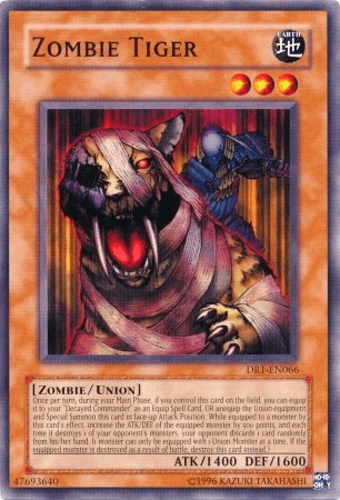 Zombie Tiger - DR1-EN066 Common Unlimited