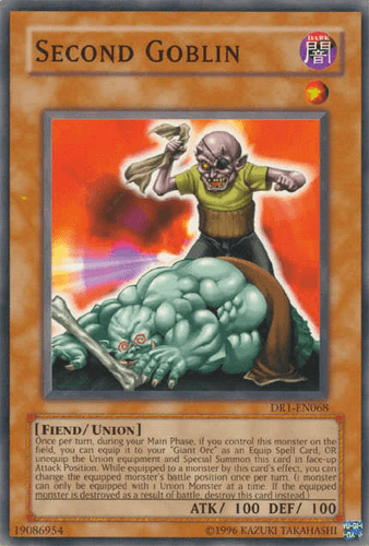 Second Goblin - DR1-EN068 Common Unlimited