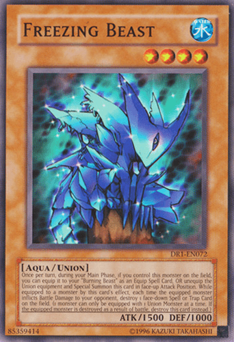 Freezing Beast - DR1-EN072 Common Unlimited