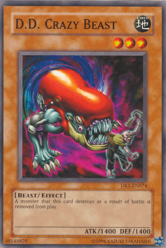 D.D. Crazy Beast - DR1-EN074 Common Unlimited