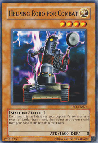Helping Robo for Combat - DR1-EN077 Common Unlimited
