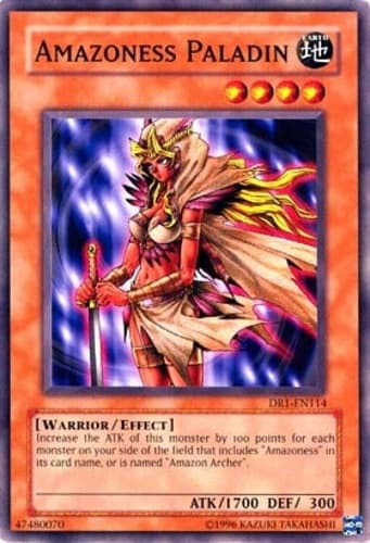 Amazoness Paladin - DR1-EN114 Common Unlimited