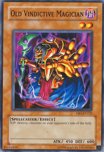 Old Vindictive Magician - DR1-EN122 Common Unlimited