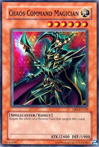 Chaos Command Magician - DR1-EN123 Super Rare Unlimited