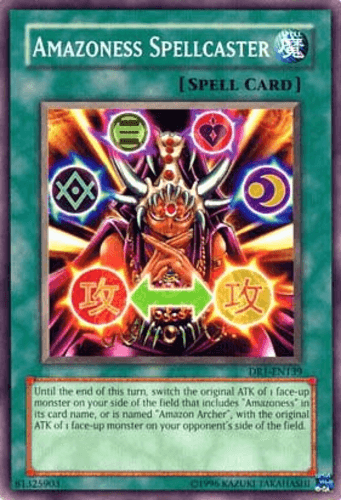 Amazoness Spellcaster - DR1-EN139 Common Unlimited