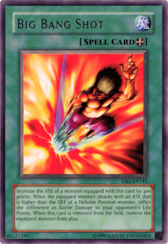 Big Bang Shot - DR1-EN141 Rare Unlimited