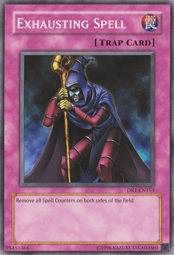 Exhausting Spell - DR1-EN153 Common Unlimited