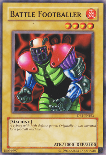 Battle Footballer - DR1-EN163 Common Unlimited