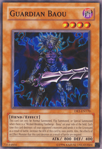 Guardian Baou - DR1-EN170 Common Unlimited