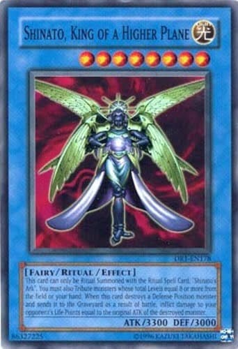 Shinato, King of a Higher Plane - DR1-EN178 Super Rare Unlimited