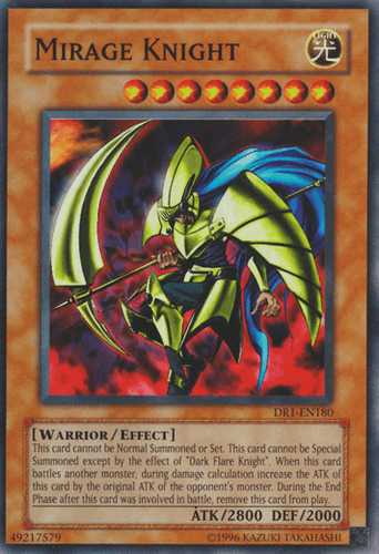 Mirage Knight - DR1-EN180 Super Rare Unlimited