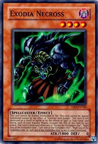Exodia Necross - DR1-EN182 Super Rare Unlimited