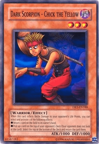 Dark Scorpion - Chick the Yellow - DR1-EN188 Common Unlimited