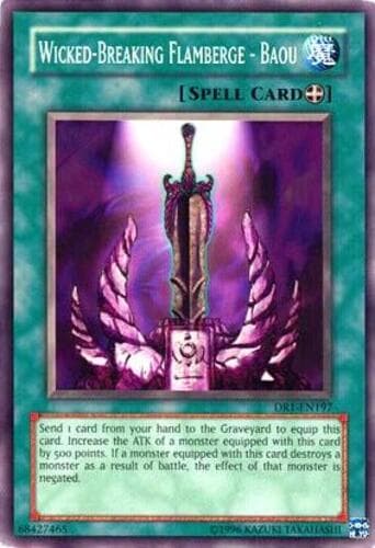 Wicked-Breaking Flamberge - Baou - DR1-EN197 Common Unlimited